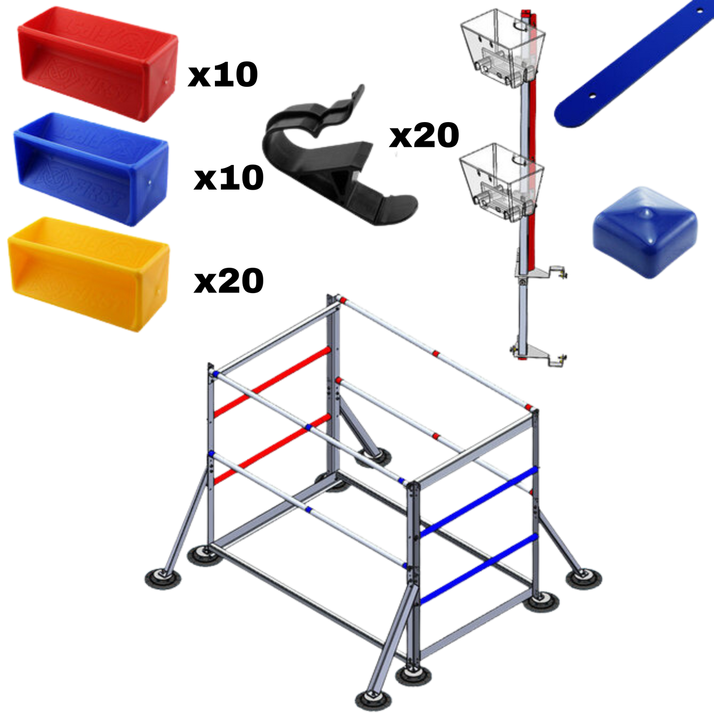 FIRST Tech Challenge INTO THE DEEP℠ Partial Game Element Set (FTC)