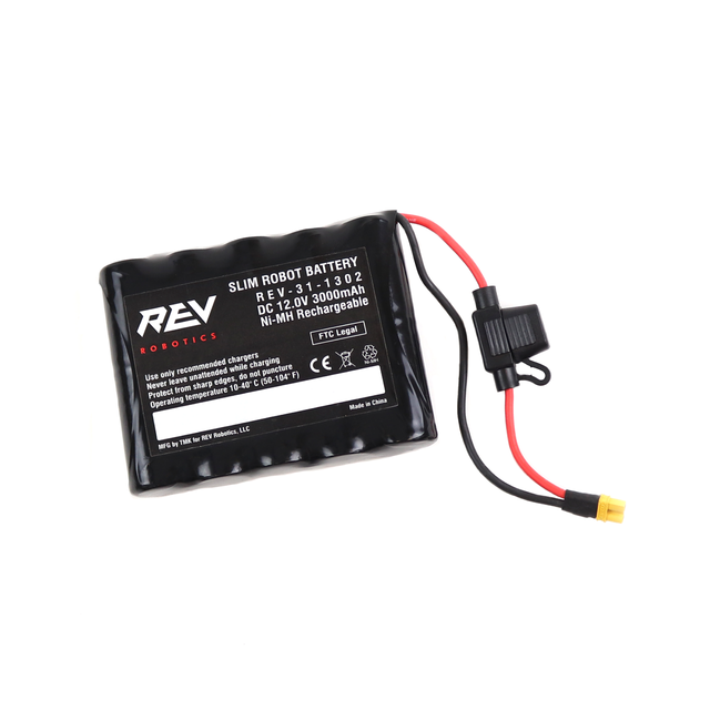 Rev Robotics 12V Slim Battery – Y-Robots? Store